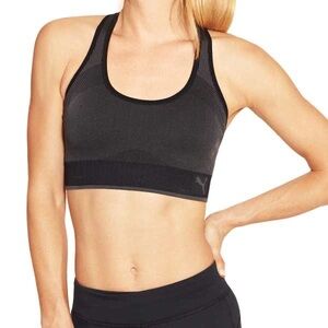 Puma Charcoal Gray Seamless Sports Bra